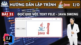 Java 31  Đọc ghi dữ liệu ra file text java swing [upl. by Chisholm]