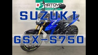 スズキ SUZUKI ＧＳＸ−Ｓ７５０ エンジン音 シングルシートカウル装備！ gsxs750 [upl. by Ahsitul]