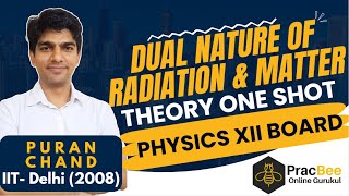 Dual nature of radiation and matter Class 12 One Shot Chapter 11 CBSE 2024  Puran Sir  IIT Delhi [upl. by Latashia]