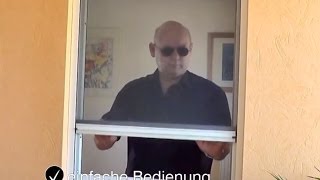 INSETTO Insektenschutzrollo für Fenster  Rollosystem Adria das Bewährte [upl. by Halyhs]