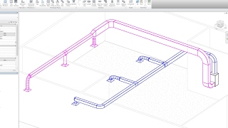 Beginner Tutorial Revit 2017  Creating an HVAC System [upl. by Dagall681]