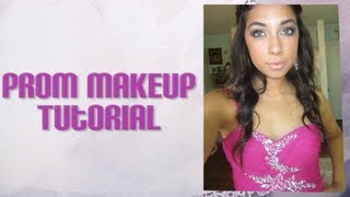 PromHomecoming Makeup Tutorial  More [upl. by Suiram]