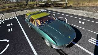 118 Ferrari 330GT Vignale Shooting Brake 1968 Gold Green Met Resin Model by Matrix Unboxing [upl. by Russell]