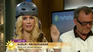 Så här väljer du rätt cykelhjälm  Nyhetsmorgon TV4 [upl. by Buroker]