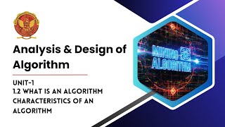 12 What is an Algorithm amp Characteristics  CS402 [upl. by Macey]