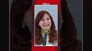 CRISTINA KIRCHNER quotVIMOS A UNA NENA GASEADA Y A UN GOBIERNO MINTIENDOquot [upl. by Ylrevaw]