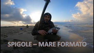 PESCA DELLE SPIGOLE CON MARE MOSSO  SPIEGAZIONE DETTAGLIATA fishingvideo pesca fishing [upl. by Lamrert737]