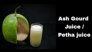 Ash Gourd Juice  Healthy Juice  How to make Ash Gourd Juice  Vanitas Corner [upl. by Aila327]