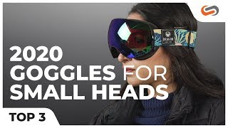 TOP 3 Best Snow Goggles for SMALL Heads  SportRx [upl. by Ainig]