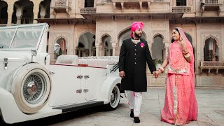 Best Royal Rajput Prewedding Film  Akkashh amp Pooja  Hariya Baag  Traditional Pre Wedding [upl. by Wilbur]