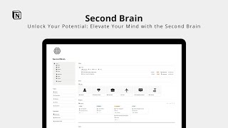 Creating an Ultimate Second Brain in Notion  Full StepbyStep Tutorial [upl. by Sanfourd]