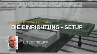 Inventor HSM Die Einrichtung Setup [upl. by Anirbus]