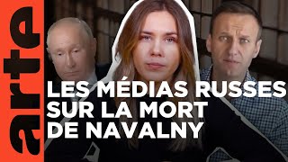 La mort de Navalny dans les médias russes  Masha on Russia  ARTE [upl. by Aehsa787]