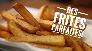 Des frites parfaites 🍟 croustillantes et moelleuses  Astuces 👌 [upl. by Gelasius]