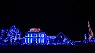 2011 Christmas Lights Thank You Troops and Veterans Thanks for Your Votes [upl. by Fondea737]