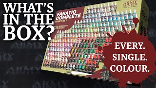 Warpaints Fanatic Complete Set  Whats in the Box [upl. by Htaras]