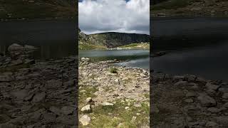 Beautiful Rila Mountain hike to Seven Rila Lakes nature beautiful mountains shorts [upl. by Yllim250]