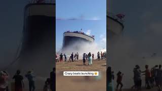 Crazy Ship Launching part 3 [upl. by Marget795]