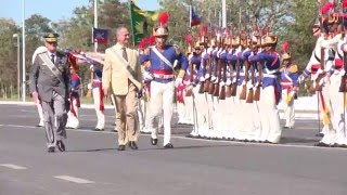 Cerimônia de comemoração do Dia do Exército Brasileiro em BrasíliaDF [upl. by Nivel]