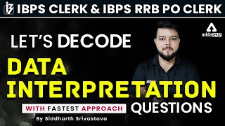 IBPS CLERK amp IBPS RRB POCLERK 2022  Maths Lets Decode Data Interpretation Questions By Siddharth [upl. by Ateiluj]