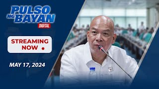 LIVE  Pulso ng Bayan kasama sina Atty Harry Roque Jade Calabroso at Jayson Rubrico  May 17 2024 [upl. by Evad]