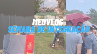 MEDVLOG 1  Semana de integração UNEB  palestras  RU [upl. by Corwun]