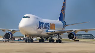 Atlas Air Pilots LAST FLIGHT on Boeing 747  Congratulations [upl. by Sharyl]