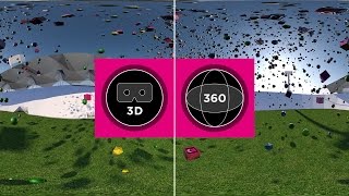 RampD Stereoscopic 360° setup with CVVRCam in Cinema 4D [upl. by Anyt]