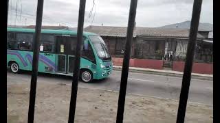 Neobus Thunder  MercedesBenz LO915  Nueva Quibus SA Al Servicio De Agdabus Calera [upl. by Sadnak972]