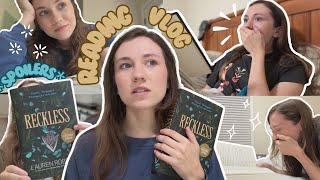 Finally Reading Reckless 🏹 💙🗡️full spoiler reading vlog [upl. by Yesnnyl]