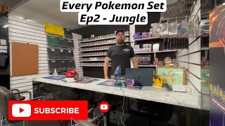 EVERY POKEMON SET  Ep2  Jungle Set  pokemon pokemoncards pokemontcg [upl. by Barcot875]