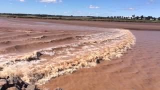 Bay of Fundy Tidal Bore at Truro Nova Scotia [upl. by Eerihs312]