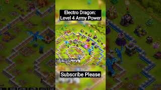 Electro Dragon Army Strategies ClashOfClans ElectroDragon GamingCommunity LevelUp Shorts coc [upl. by Tung]