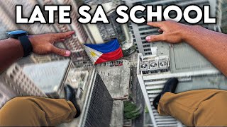 Late sa School EXTREME Parkour POV [upl. by Ayhtak]