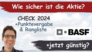 BASF Aktienanalyse 2024 Wie sicher ist die Aktie günstig bewertet [upl. by Nylaret344]