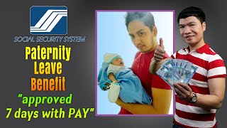 PATERNITY LEAVE BENEFIT APPROVED SSS 2024｜Paano Mag File At Ma Approved Sa SSS Paternity Leave [upl. by Killy803]