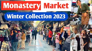 Monastery Market Delhi  winter collection 2024  tibetan market in Delhi  monastery market 2024 [upl. by Hansen]