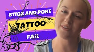 Stick and Poke Tattoo Fail [upl. by Jimmy870]