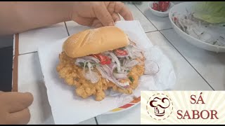 PAN CON PEJERREY ARREBOZADO PERUVIAN BREAKFAST [upl. by Akeimahs565]