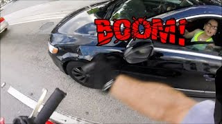 BIKER SMASH MIRROR  ANGRY PEOPLE VS BIKERS  ROAD RAGE  Ep 65 [upl. by Letram]