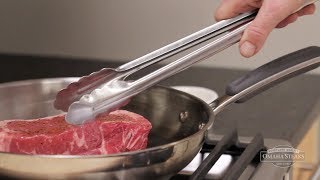 How to Pan Sear a Steak [upl. by Qidas]