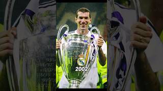 Les vainqueurs de la ligue des champions depuis 2002 ucl zidane vinicius haaland ronaldo messi [upl. by Anicart411]