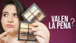 🌮Reseña  Demo Paleta de correctores y contornos SAMY  Vanessa Bacca [upl. by Nodgnal]