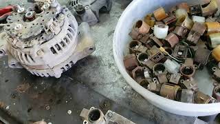 Honda accord Alternator repair [upl. by Ennailuj]