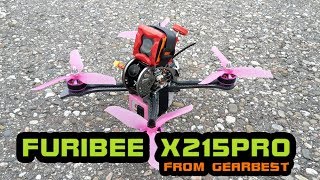 Furibee X215 Pro FPV Racer  Gearbest [upl. by Einram261]