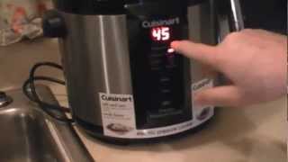 My First Cuisinart Digital Pressure Cooker Pulled Pork BBQ [upl. by Bender]