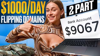 How To Start a Domain Flipping Business  9067 Per Month [upl. by Viridis793]