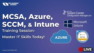 Live MCSA Azure SCCM and Intune Training Session  Master IT Skills Today [upl. by Hsemar]