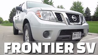 2018 Nissan Frontier Crew Cab SV V6  review walk around and test drive  100 rental cars [upl. by Olegnaed]