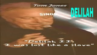 Tom Jones singing quotDelilah IIquot with acoustic instrument beats [upl. by Idahs]